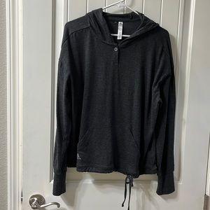 Adidas Dark gray light-weight hoodie